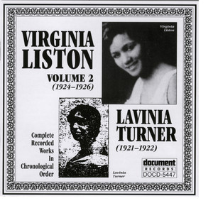 Virginia Liston2005《Virginia Liston Vol. 2 (1924-1926) Lavinia Turner (1921-1922)》专辑封面图片.jpg