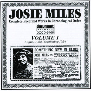 Josie Miles1996《Josie Miles Vol. 1 (1922-1924)》专辑封面图片.jpg