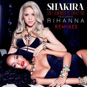 Shakira2014《Can't Remember To Forget You (Remixes)》专辑封面图片.jpg